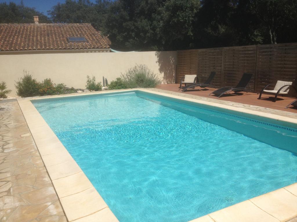 A L'Est D'Uzes Villa Saint-Siffret Eksteriør bilde
